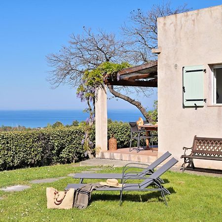 Domaine Punta Della Guardia Villa Vue Mer Dans Nature Protegee, Plage A 1,5 Km セルヴィオーヌ エクステリア 写真