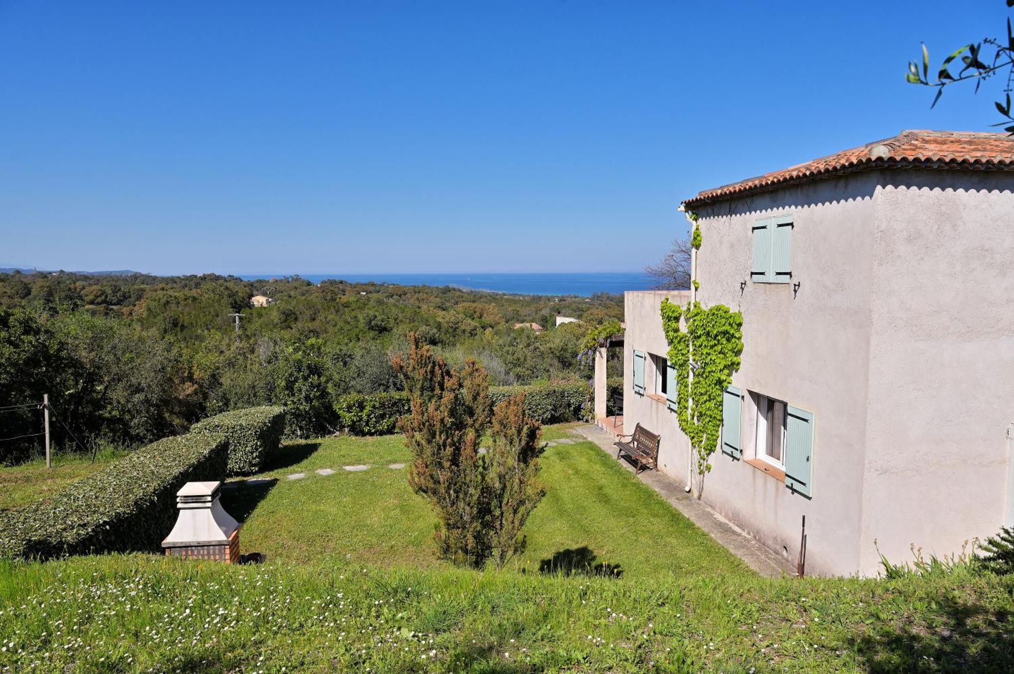 Domaine Punta Della Guardia Villa Vue Mer Dans Nature Protegee, Plage A 1,5 Km セルヴィオーヌ エクステリア 写真