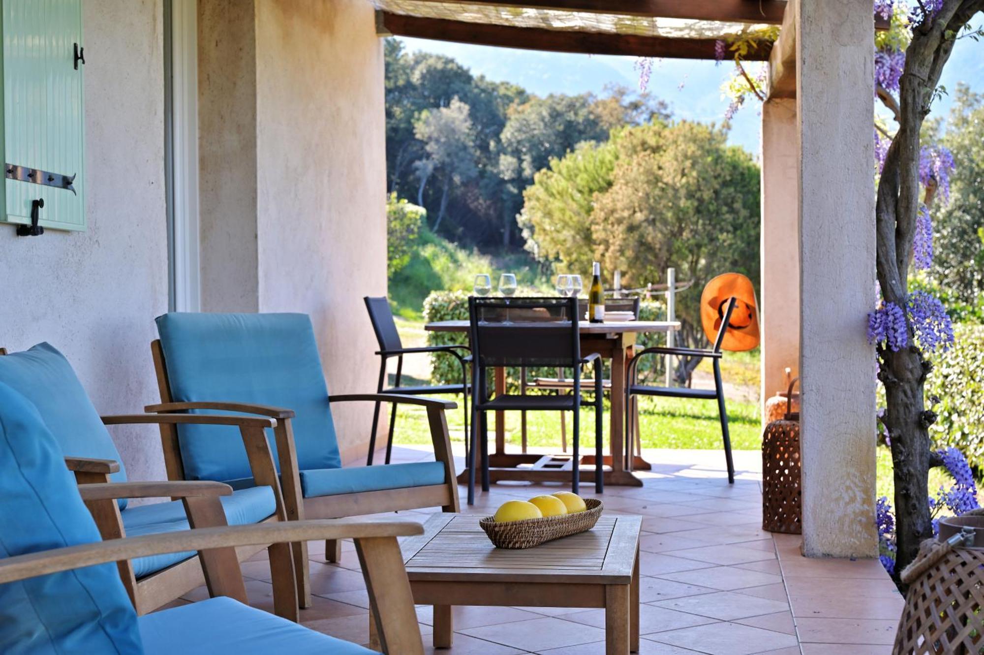 Domaine Punta Della Guardia Villa Vue Mer Dans Nature Protegee, Plage A 1,5 Km セルヴィオーヌ エクステリア 写真